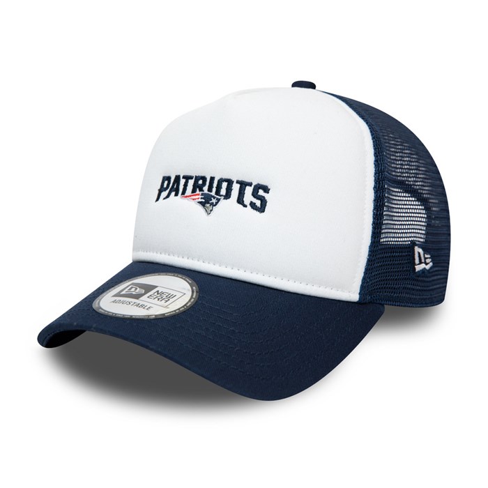 New England Patriots Team Arch A-Frame Trucker Lippis Sininen - New Era Lippikset Verkossa FI-709125